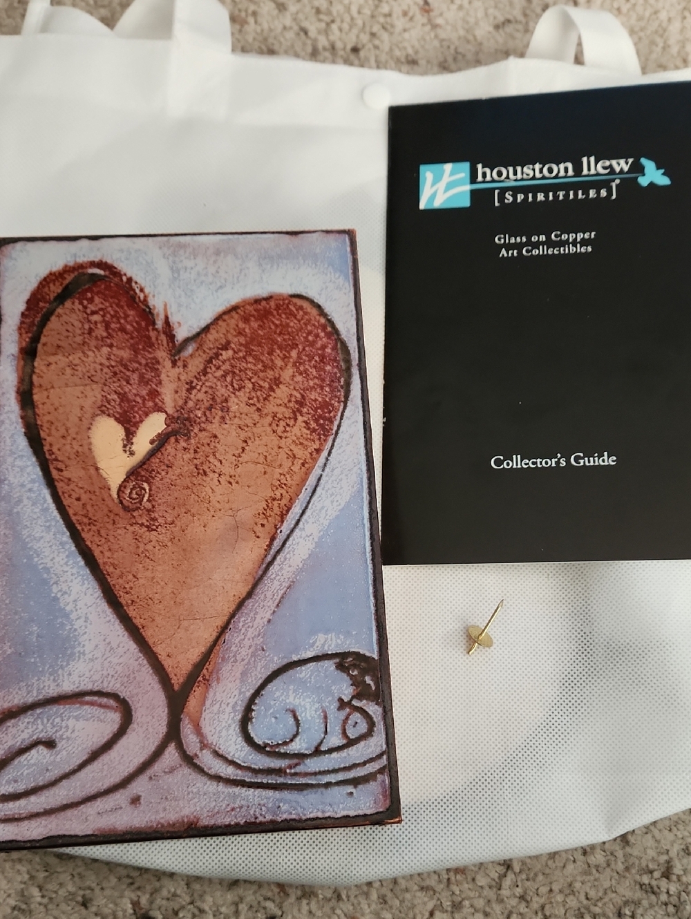 Houston Hew Spiritiles No. 131 Turner Heart II New In Box - Picture 7 of 7